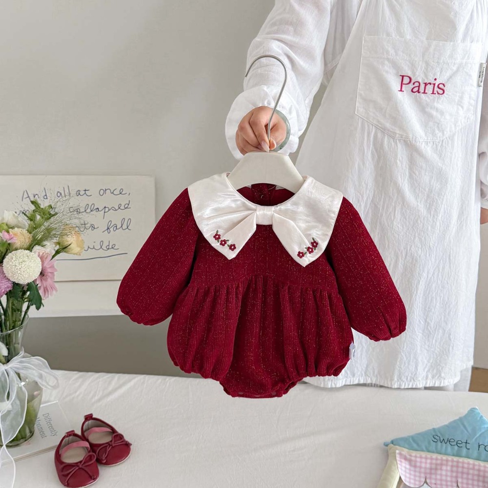 Baby Nursery Embroidery - Prenses Bebek Kız Tulumu 0-2 Yaş