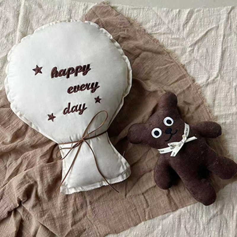 2 adet pamuk nakış balon duvar - Baby Nursery Embroidery incelemesi ve fiyatı