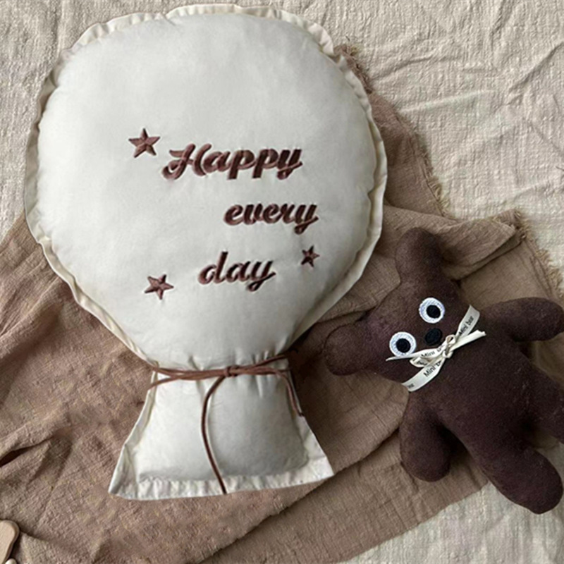2 adet pamuk nakış balon duvar - Baby Nursery Embroidery incelemesi ve fiyatı