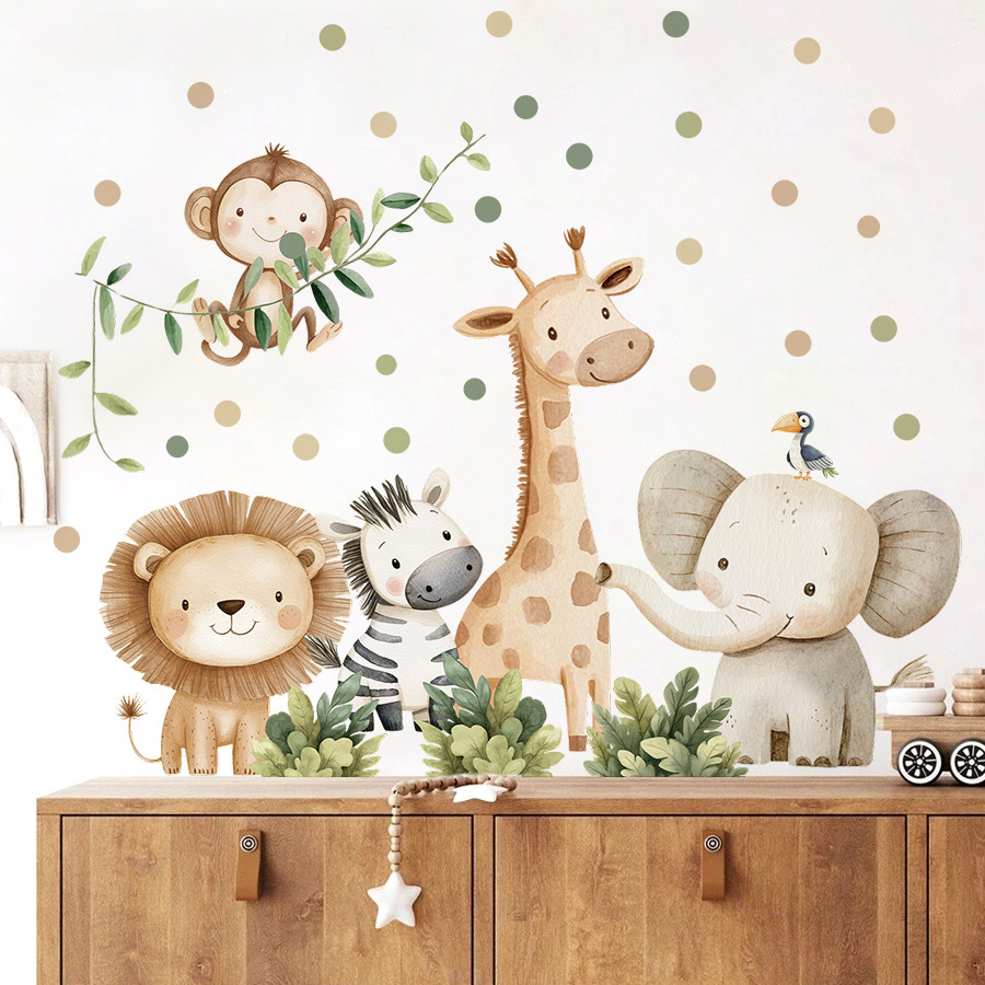 Boho Orman Hayvanları duvar çı - Baby Nursery Wall Decals incelemesi ve fiyatı