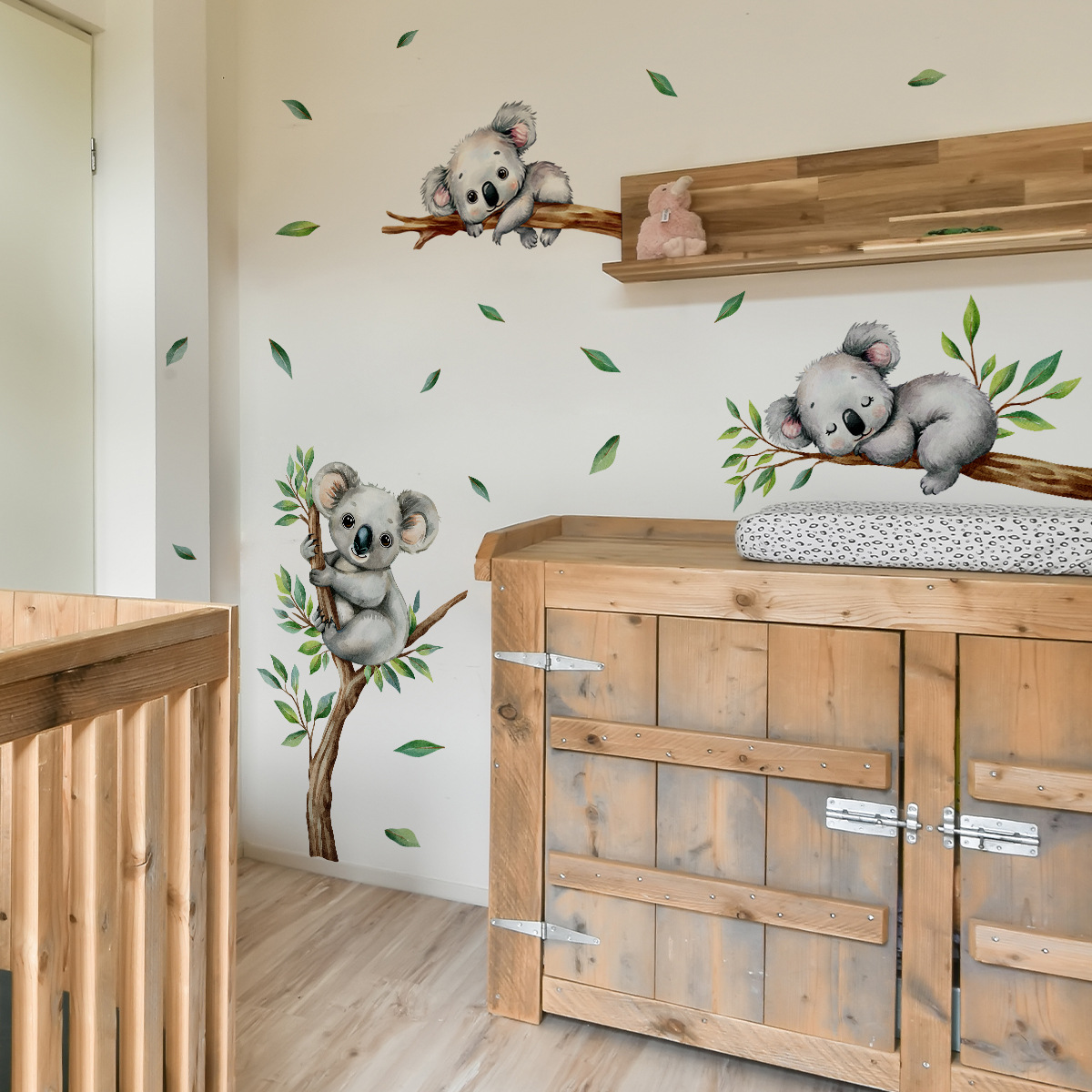 Karikatür Koala Tırmanma Ağacı - Baby Nursery Wall Decals incelemesi ve fiyatı