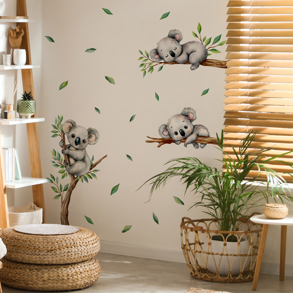 Karikatür Koala Tırmanma Ağacı - Baby Nursery Wall Decals incelemesi ve fiyatı