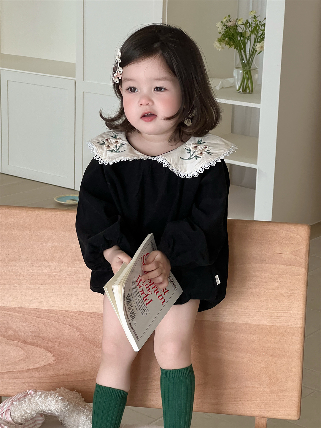 2023 Bahar Yeni Bebek Kız Çiçe - Baby Nursery Embroidery incelemesi ve fiyatı