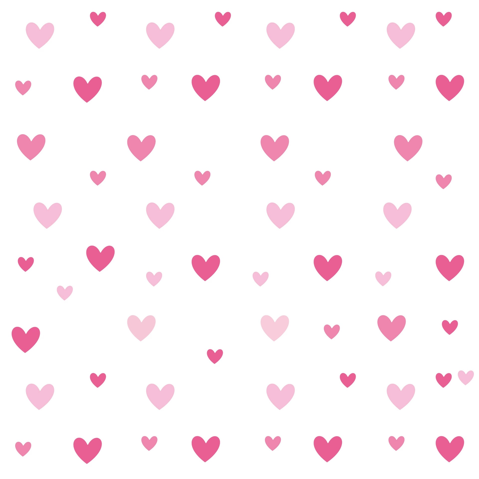 170 adet = 10 Sayfa Pembe Kalp - Baby Nursery Wallpaper Girl incelemesi ve fiyatı