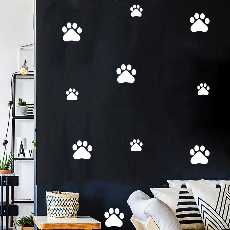 Karikatür köpek kedi yürüyüş p - Baby Nursery Wall Decals incelemesi ve fiyatı