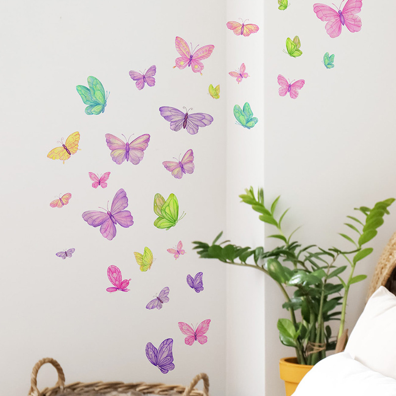 Romantik Kelebek Duvar Çıkartm - Baby Nursery Wall Decals incelemesi ve fiyatı