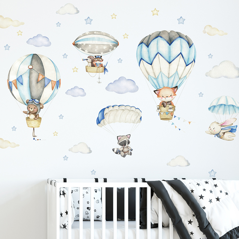 Karikatür Sevimli Hayvanlar Sı - Baby Nursery Wall Decals incelemesi ve fiyatı