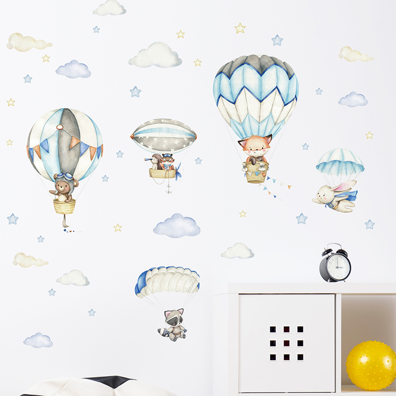 Karikatür Sevimli Hayvanlar Sı - Baby Nursery Wall Decals incelemesi ve fiyatı
