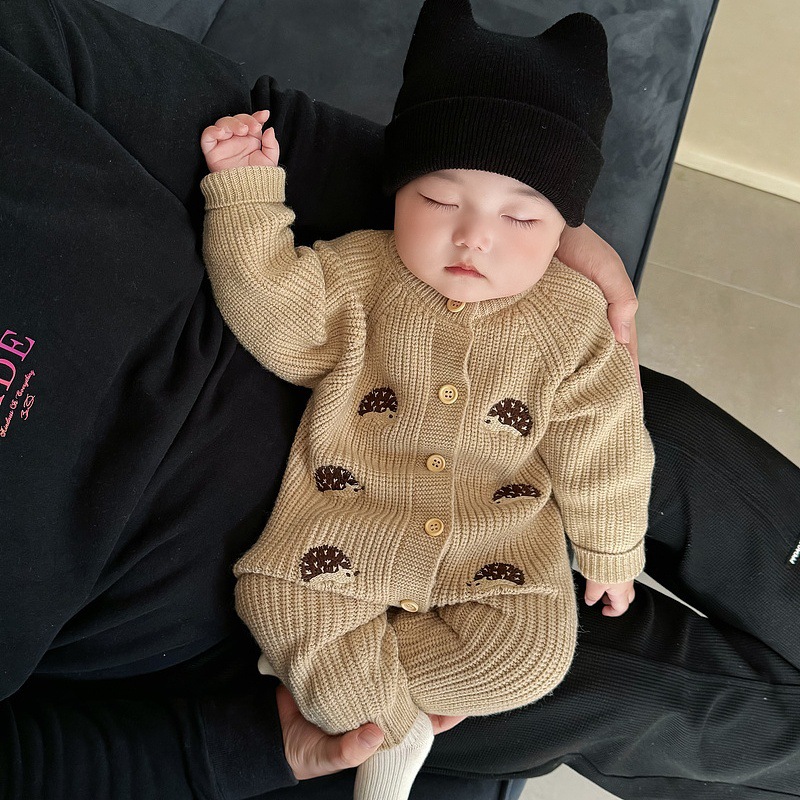 Kirpi Nakışlı Bebek Örme Tulum - Baby Nursery Embroidery incelemesi ve fiyatı