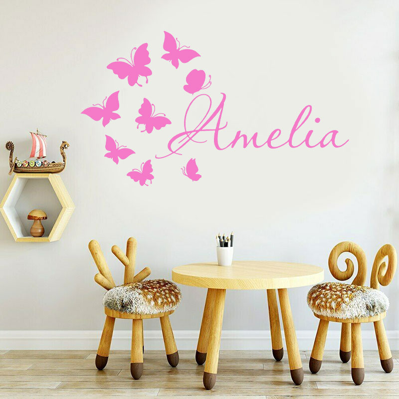 Kişiselleştirilmiş Kız Adı Kar - Baby Nursery Wallpaper Girl incelemesi ve fiyatı
