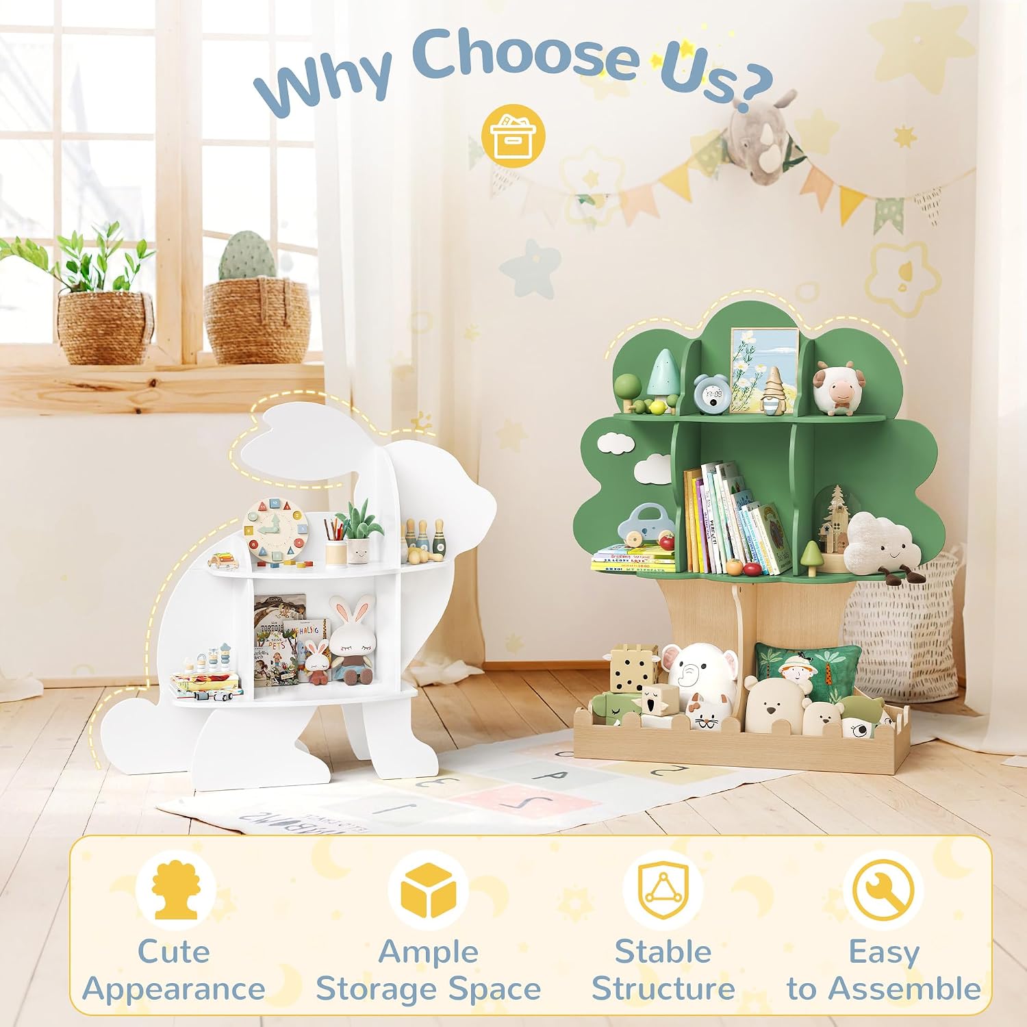Çocuk Kitaplık Ağacı Bebek Mon - Baby Nursery Tree incelemesi ve fiyatı