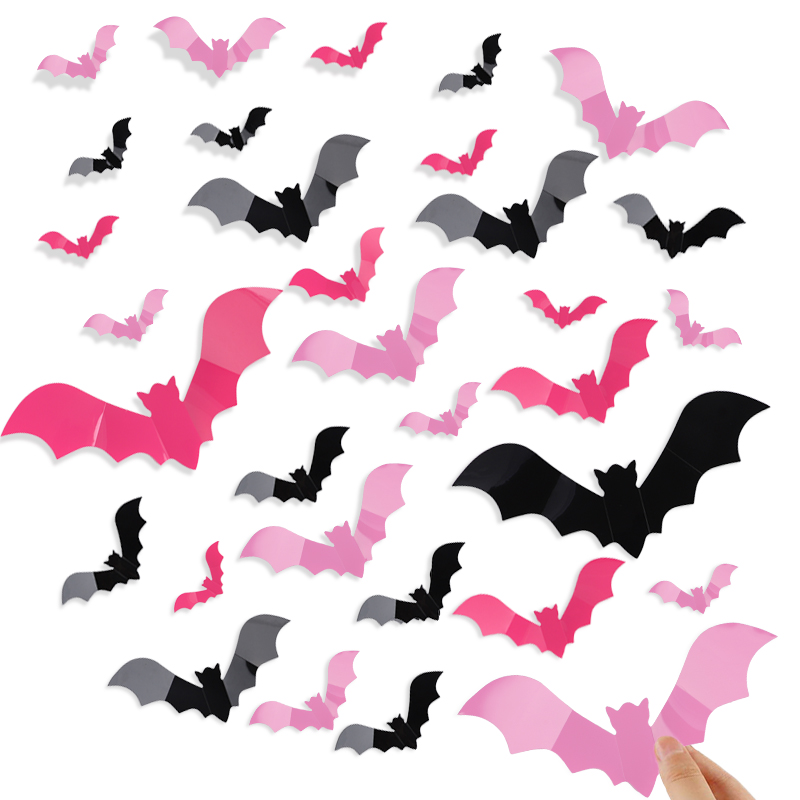 24/48 adet cadılar bayramı pem - Baby Nursery Wall Decals incelemesi ve fiyatı