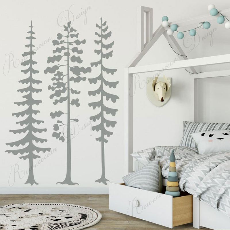 Minimalist Orman Çam Ağacı Duv - Baby Nursery Tree incelemesi ve fiyatı