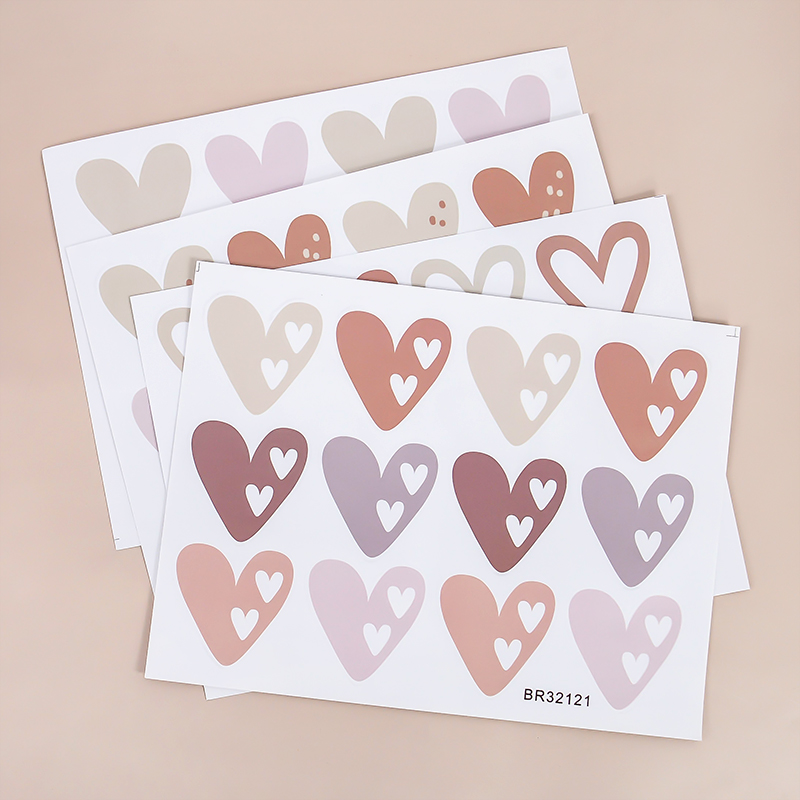 2 adet güzel kalpler Ins duvar - Baby Nursery Wallpaper Girl incelemesi ve fiyatı