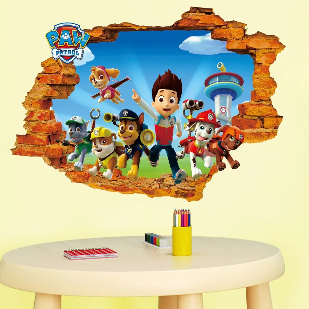 Sıcak Fırsat 2'li/3'lü Paw Pat - Baby Nursery Wall Decals incelemesi ve fiyatı