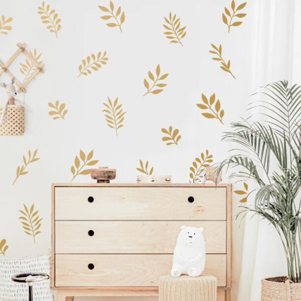 41 adet botanik yaprak duvar s - Baby Nursery Tree incelemesi ve fiyatı