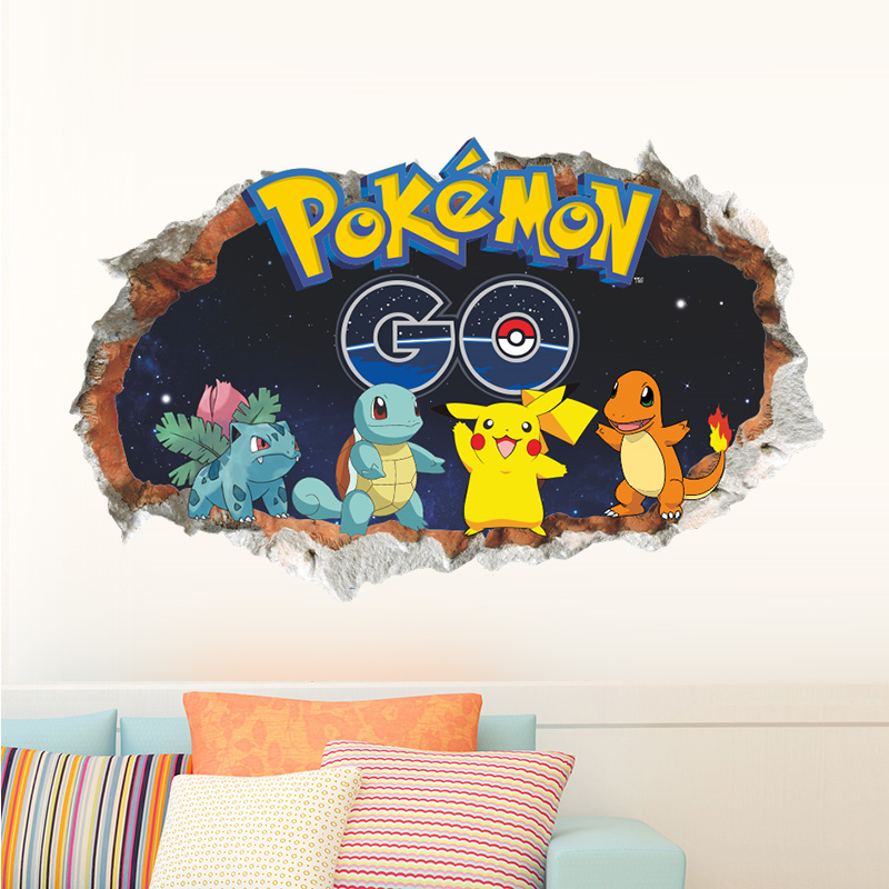 Karikatür Pokémon Pikachu duva - Baby Nursery Wall Decals incelemesi ve fiyatı