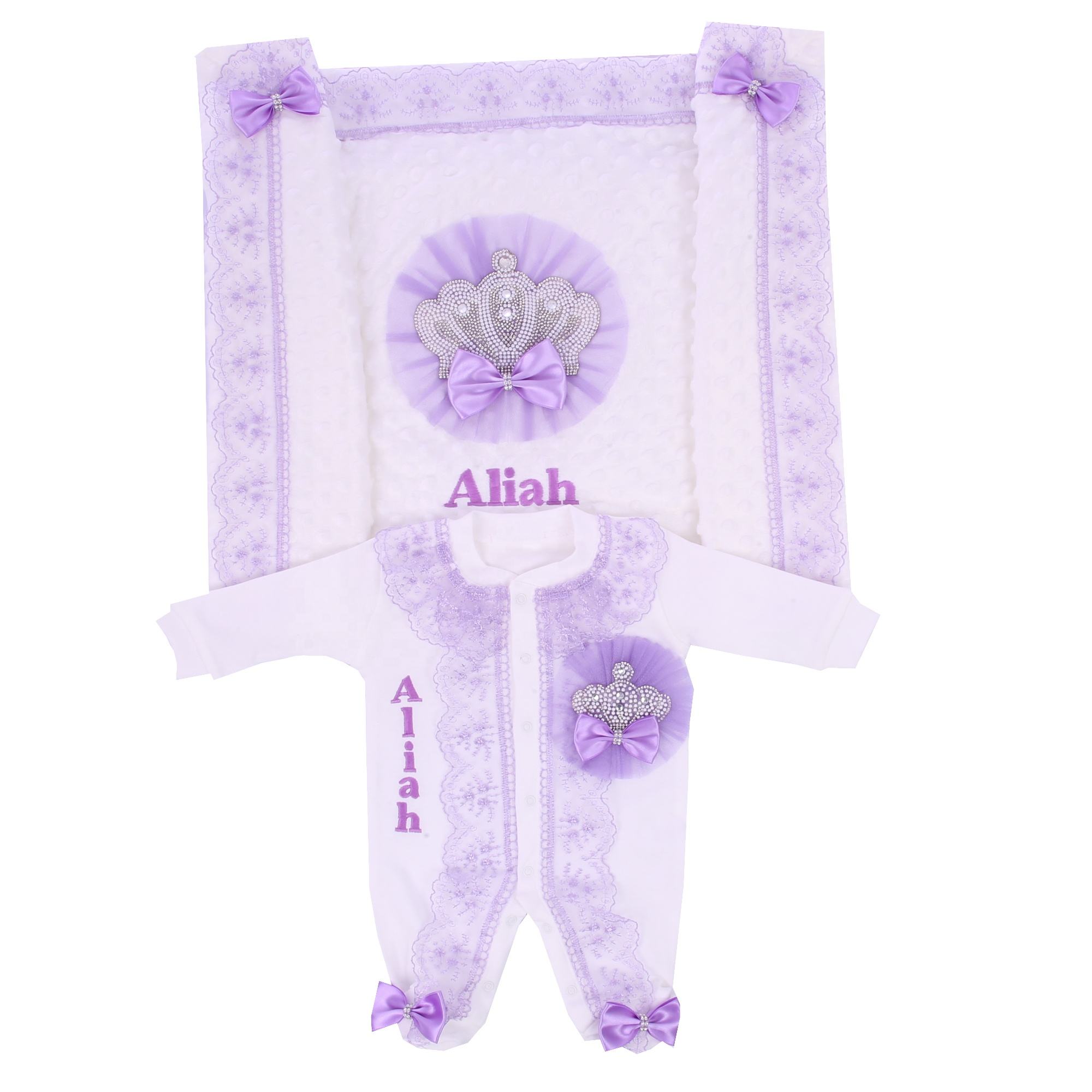 Lavanta Dantel 5 adet Bebek Kı - Baby Nursery Embroidery incelemesi ve fiyatı