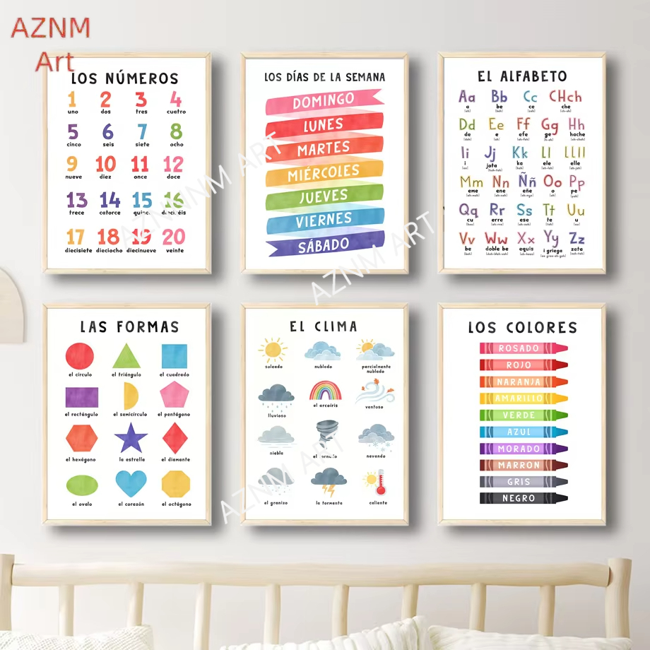 1 adet eğitici İspanyolca alfa - Baby Nursery In Spanish incelemesi ve fiyatı
