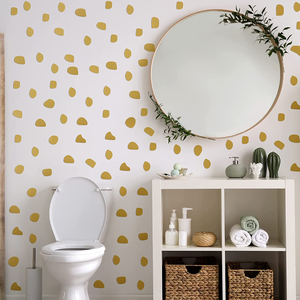 96 adet/takım sevimli düzensiz - Baby Nursery Wallpaper Girl incelemesi ve fiyatı