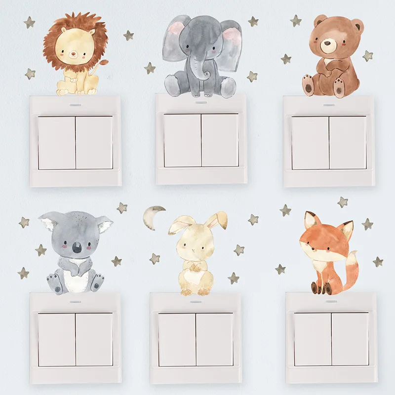 Sevimli Orman Hayvanları Duvar - Baby Nursery Wallpaper Girl incelemesi ve fiyatı